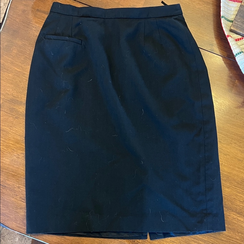 Elegant Black Pencil Skirt